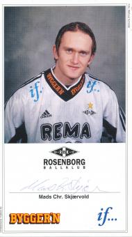 Mads Chr.Skjaervold  Rosenborg Trondheim Fußball Autogrammkarte  original signiert 