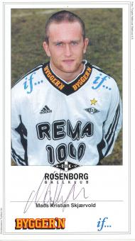 Mads Chr.Skjaervold   Rosenborg Trondheim Fußball Autogrammkarte  original signiert 