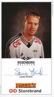 Lasse Strand  Rosenborg Trondheim Fußball Autogrammkarte  original signiert 