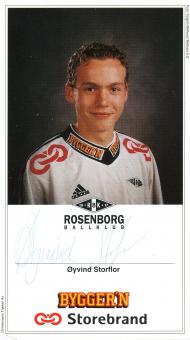 Öyvind Storflor  Rosenborg Trondheim Fußball Autogrammkarte  original signiert 