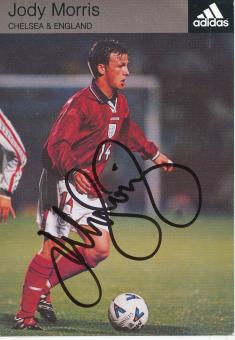 Jody Morris  England  Fußball Autogrammkarte  original signiert 