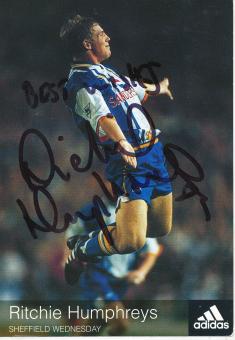 Ritchie Humphreys  Sheffield Wednesday  Fußball Autogrammkarte  original signiert 