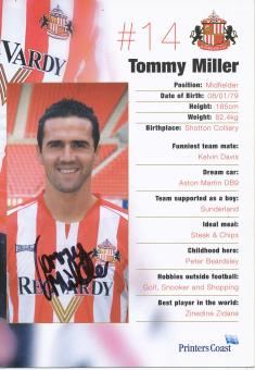 Tommy Miller  FC Middlesbrough  Fußball Autogrammkarte  original signiert 