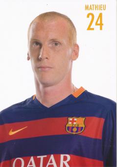 Jeremy Mathieu   FC Barcelona  Fußball Autogrammkarte nicht signiert 