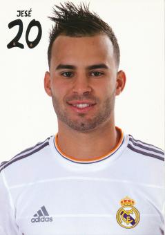 Jese  Real Madrid Fußball Autogrammkarte nicht signiert 