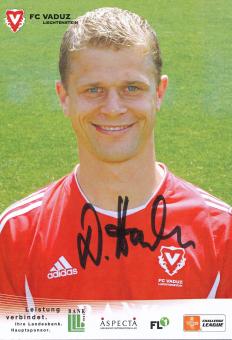 Daniel Hasler  FC Vaduz  Fußball Autogrammkarte  original signiert 