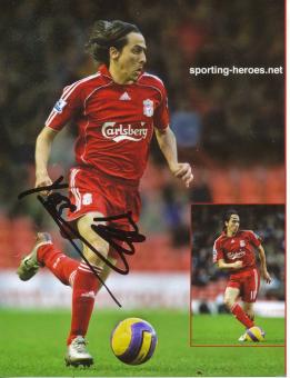 Yossi Benayoun  FC Liverpool  Fußball Autogramm Foto original signiert 