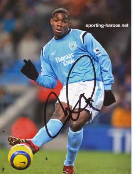 Micah Richards  Manchester City  Fußball Autogramm Foto original signiert 