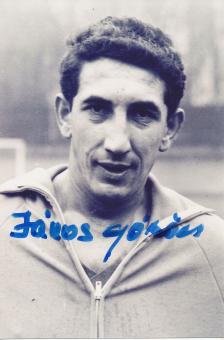 Janos Göröcs † 2020  Ungarn WM 1962  Fußball Autogramm Foto original signiert 