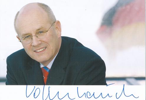 Volker Kauder  Politik  Autogrammkarte original signiert 
