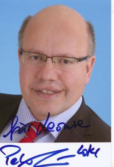 Peter Altmaier  CDU  Politik  Autogramm Foto original signiert 