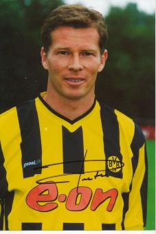 Stefan Reuter   Borussia Dortmund  Fußball Autogramm Foto original signiert 