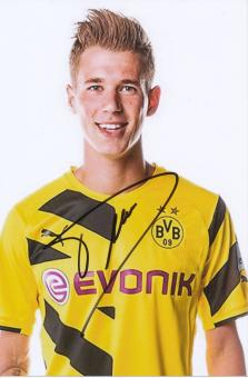 Erik Durm  Borussia Dortmund  Fußball Autogramm Foto original signiert 