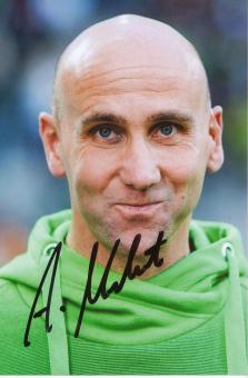 Andre Schubert  Borussia Mönchengladbach  Fußball Autogramm Foto original signiert 