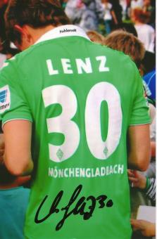 Christopher Lenz  Borussia Mönchengladbach  Fußball Autogramm Foto original signiert 