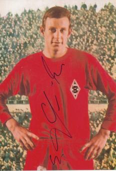 Erwin Spinnler  Borussia Mönchengladbach  Fußball Autogramm Foto original signiert 