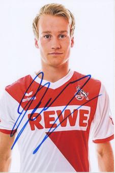 Bard Finne  FC Köln  Fußball Autogramm Foto original signiert 