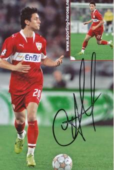 Ciprian Marica  VFB Stuttgart  Fußball Autogramm Foto original signiert 
