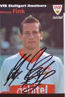 Michael Fink  VFB Stuttgart  Fußball Autogramm Foto original signiert 