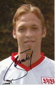 Andreas Hinkel  VFB Stuttgart  Fußball Autogramm Foto original signiert 