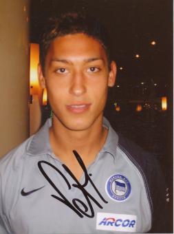 Malik Fathi  Hertha BSC Berlin  Fußball Autogramm Foto original signiert 
