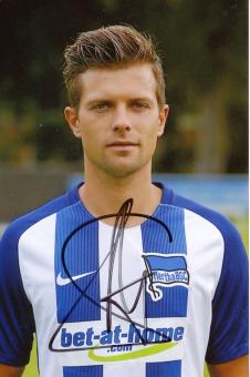 Valentin Stocker  Hertha BSC Berlin  Fußball Autogramm Foto original signiert 