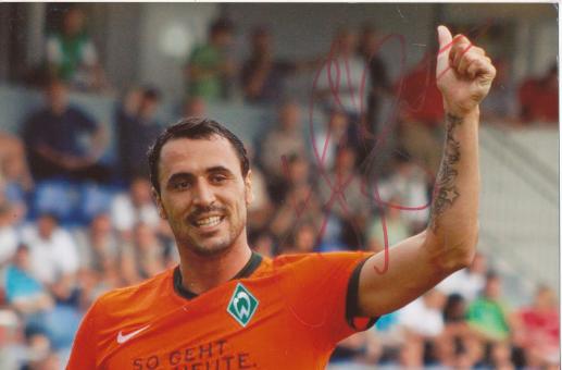 Hugo Almeida  SV Werder Bremen  Fußball Autogramm Foto original signiert 
