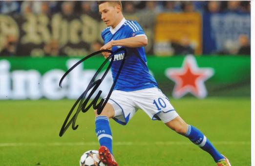 Julian Draxler  FC Schalke 04  Fußball Autogramm Foto original signiert 