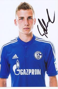Marcel Sobottka  FC Schalke 04  Fußball Autogramm Foto original signiert 