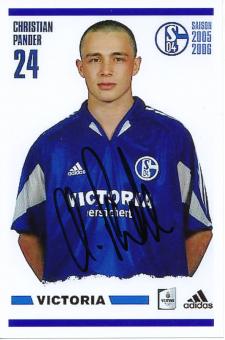 Christian Pander  FC Schalke 04  Fußball Autogramm Foto original signiert 