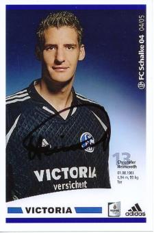 Christofer Heimeroth  FC Schalke 04  Fußball Autogramm Foto original signiert 