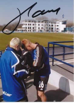 Mike Hanke  FC Schalke 04  Fußball Autogramm Foto original signiert 