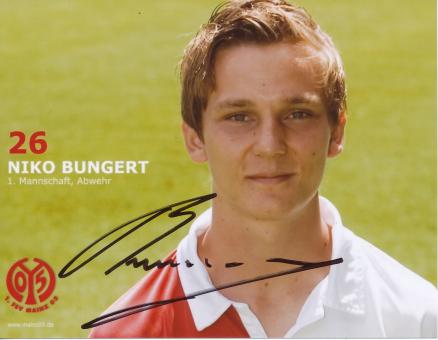 Niko Bungert  FSV Mainz 05  Fußball Autogramm Foto original signiert 