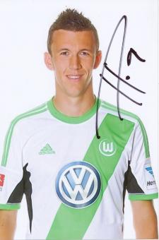 Ivan Perisic  VFL Wolfsburg  Fußball Autogramm Foto original signiert 