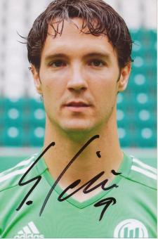 Srdan Lakic   VFL Wolfsburg  Fußball Autogramm Foto original signiert 