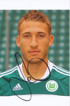 Fabian Johnson   VFL Wolfsburg  Fußball Autogramm Foto original signiert 