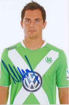 Marcel Schäfer  VFL Wolfsburg  Fußball Autogramm Foto original signiert 