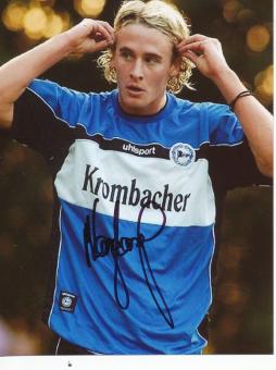 Matthias Langkamp  Arminia Bielefeld  Fußball Autogramm Foto original signiert 