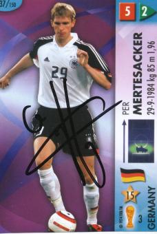 Per Mertesacker  DFB Weltmeister WM 2014 Fußball Autogramm Foto original signiert 