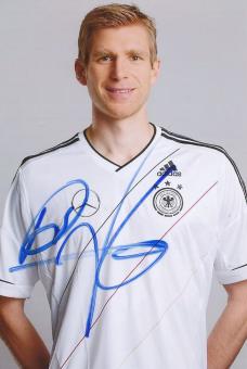 Per Mertesacker  DFB Weltmeister WM 2014 Fußball Autogramm Foto original signiert 