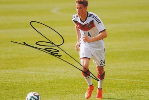 Erik Durm   DFB Weltmeister WM 2014 Fußball Autogramm Foto original signiert 