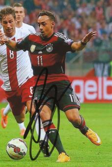 Karim Bellarabi   DFB Nationalteam Fußball Autogramm Foto original signiert 