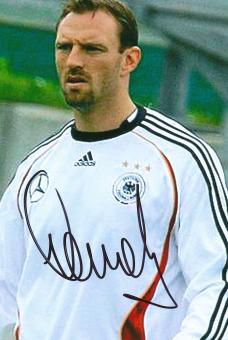 Jens Novotny  DFB  Nationalteam Fußball Autogramm Foto original signiert 