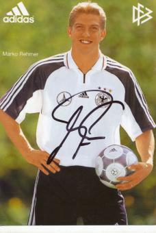 Marko Rehmer  DFB  Nationalteam Fußball Autogramm Foto original signiert 