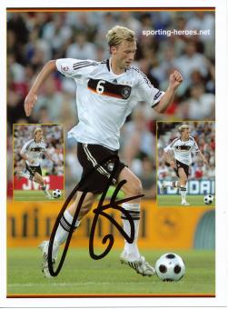 Simon Rolfes  DFB  Nationalteam Fußball Autogramm Foto original signiert 