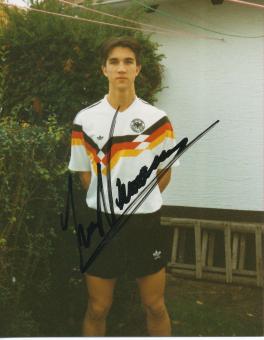 Sven Neumann  DFB  Nationalteam Fußball Autogramm Foto original signiert 