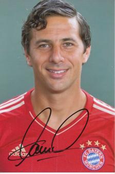 Claudio Pizarro  FC Bayern München Fußball Autogramm Foto original signiert 