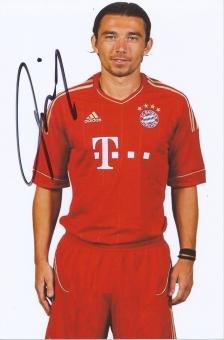 Danijel Pranjic  FC Bayern München Fußball Autogramm Foto original signiert 