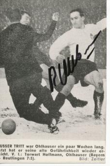 Rainer Ohlhauser  FC Bayern München Fußball Autogramm Foto original signiert 