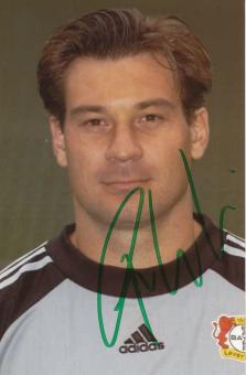 Frank Juric  Bayer 04 Leverkusen Fußball Autogramm Foto original signiert 